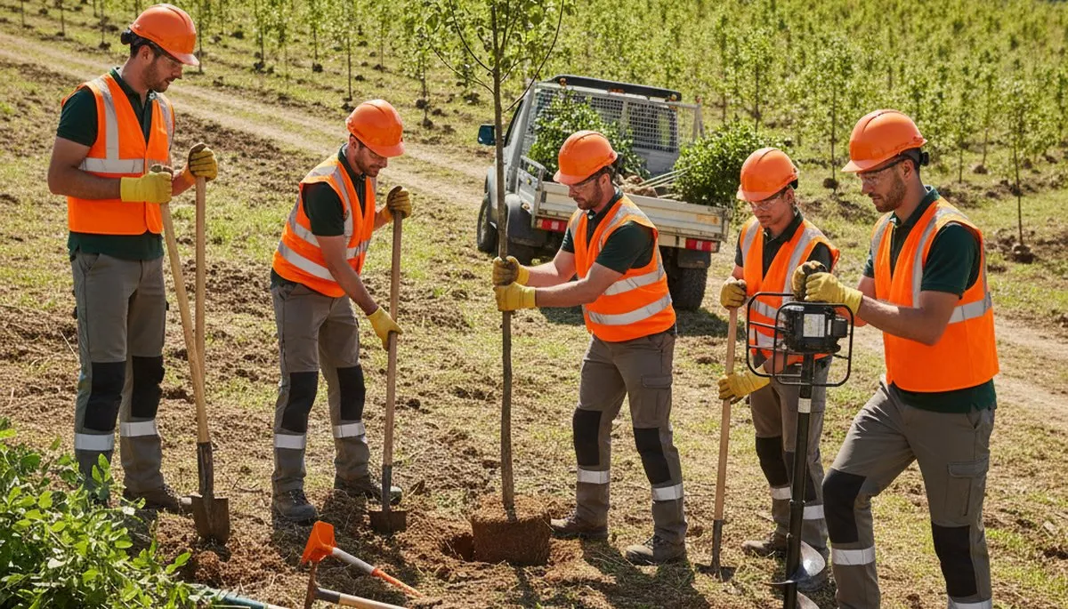 Tree planting service in Oak Park, IL for healthy landscape trees and expert site-specific installation